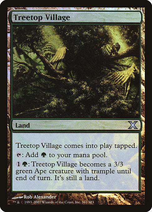 10E: Treetop Village (Foil)
