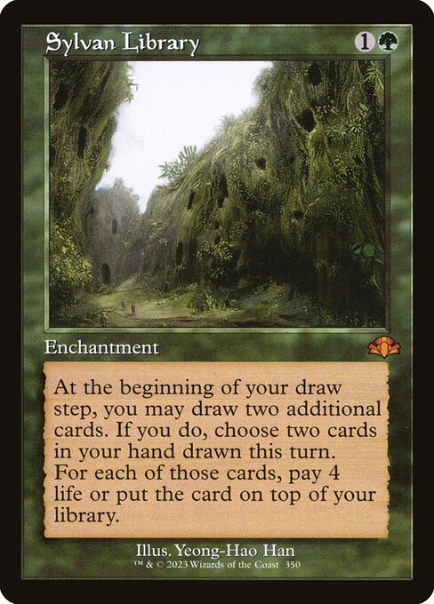 DMR: Sylvan Library (Retro Frame) (Foil)