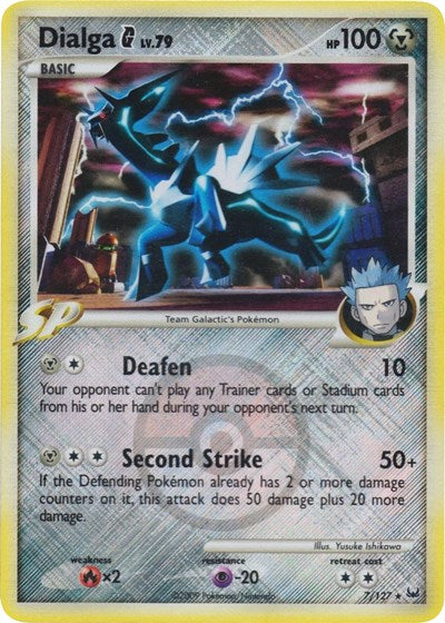 PR: Dialga G - 7/127 (League Promo) (Reverse Holofoil)