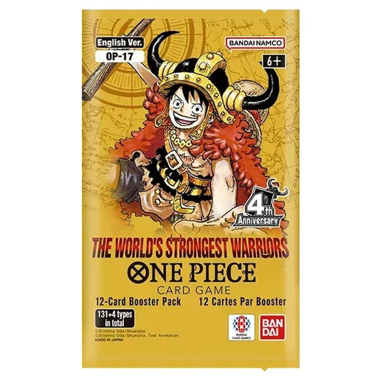 One Piece TCG: The World's Strongest Warriors Booster Pack