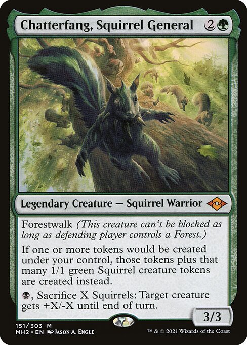 MH2: Chatterfang, Squirrel General (Foil)