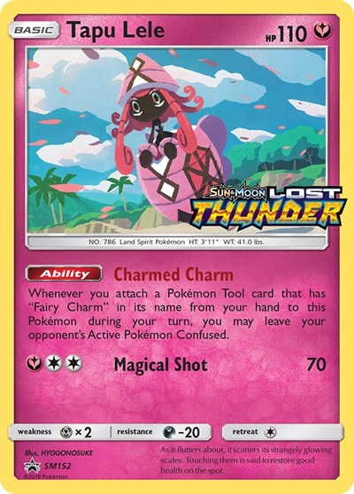 SMP: Tapu Lele - SM152 (Prerelease) (Holofoil)