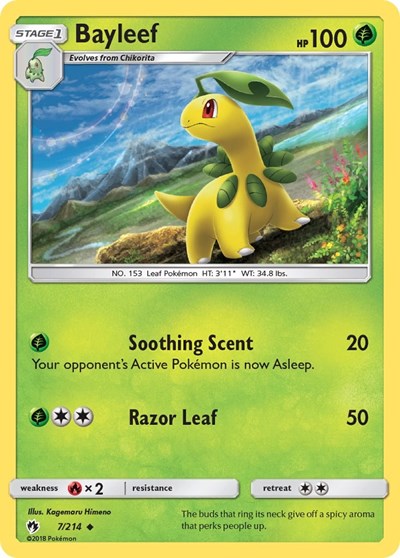 SM8: Bayleef (Reverse Holofoil)
