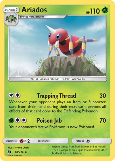 SM8: Ariados (Reverse Holofoil)