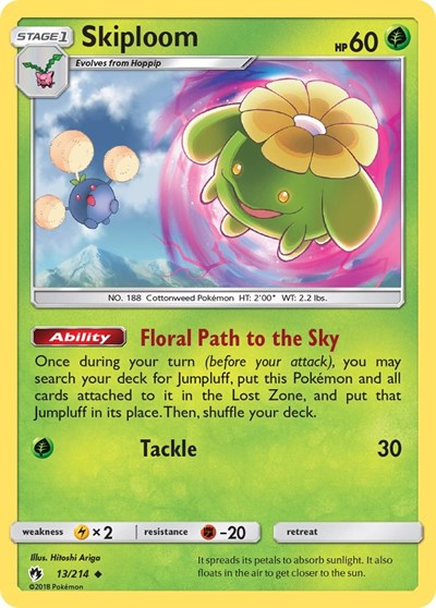 SM8: Skiploom (Reverse Holofoil)