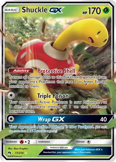 SM8: Shuckle GX (Holofoil)