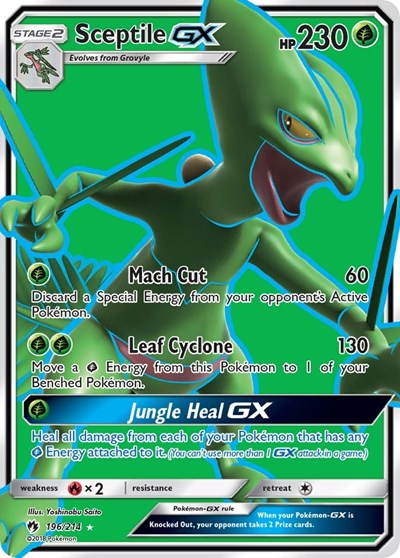 SM8: Sceptile GX (Full Art) (Holofoil)