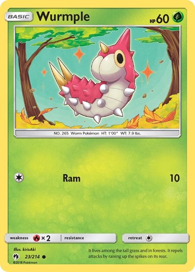 SM8: Wurmple (23) (Reverse Holofoil)