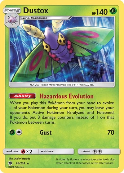 SM8: Dustox (Reverse Holofoil)