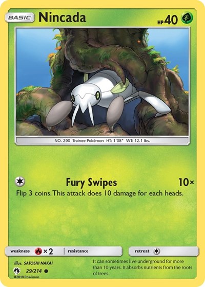 SM8: Nincada (Reverse Holofoil)