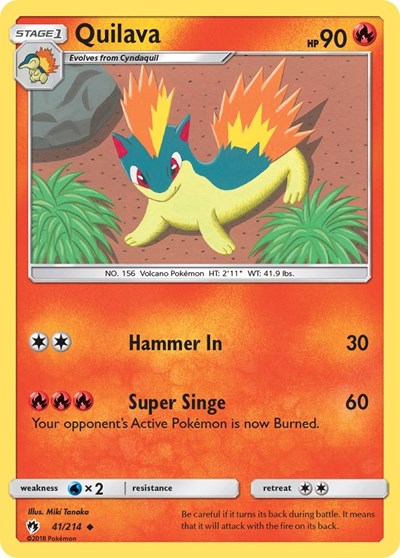 SM8: Quilava (Reverse Holofoil)