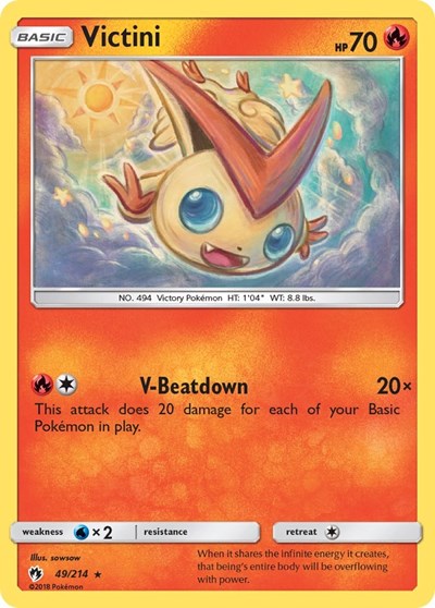 SM8: Victini (Reverse Holofoil)