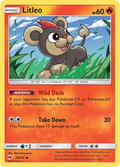 SM8: Litleo (Reverse Holofoil)