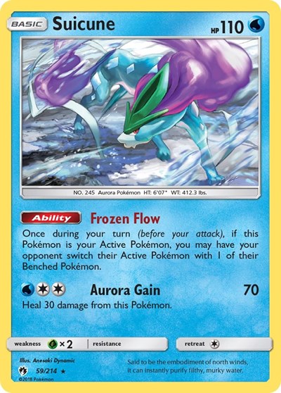 SM8: Suicune (Holofoil)