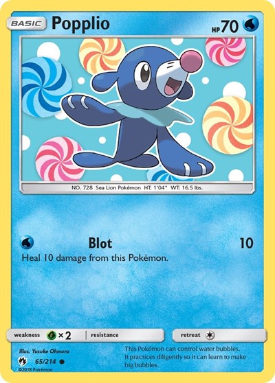 SM8: Popplio (65) (Reverse Holofoil)