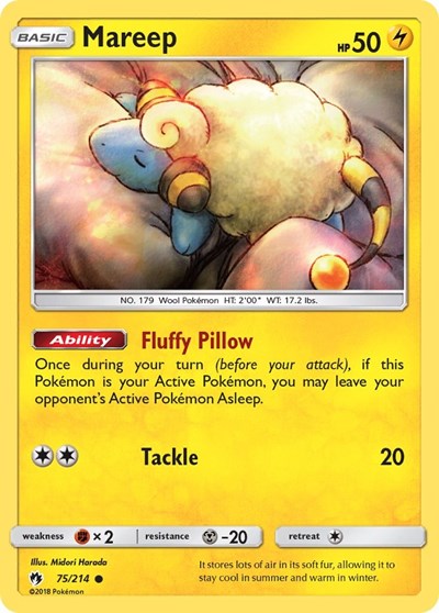 SM8: Mareep (75) (Reverse Holofoil)