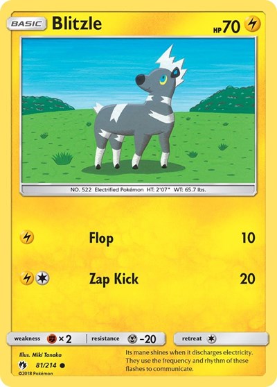 SM8: Blitzle (Reverse Holofoil)
