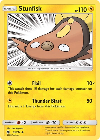 SM8: Stunfisk (Reverse Holofoil)