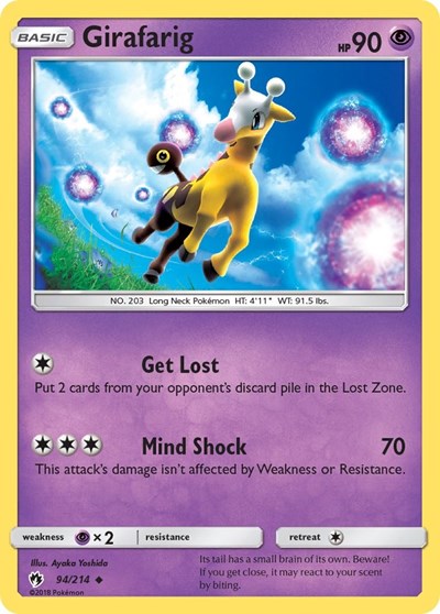 SM8: Girafarig (Reverse Holofoil)
