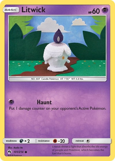 SM8: Litwick (Reverse Holofoil)