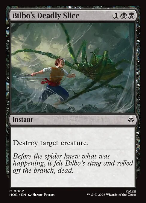HOB: Bilbo's Deadly Slice (Foil)