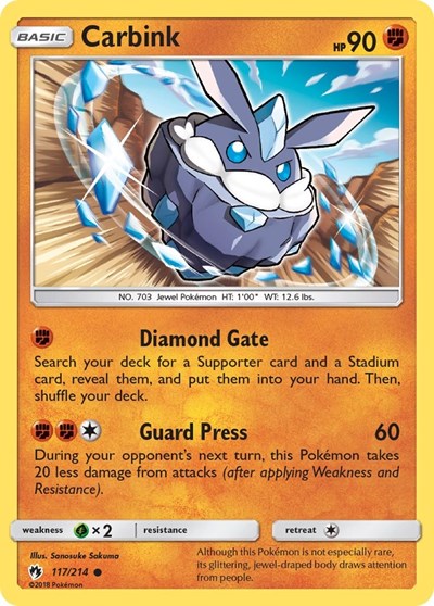 SM8: Carbink (117) (Reverse Holofoil)