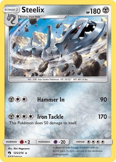 SM8: Steelix (Reverse Holofoil)