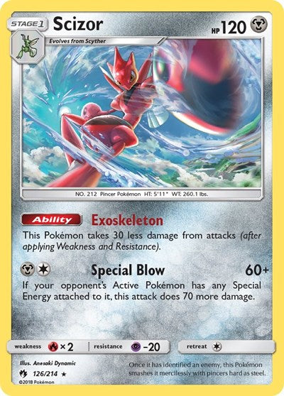 SM8: Scizor (Holofoil)