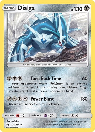 SM8: Dialga (Reverse Holofoil)