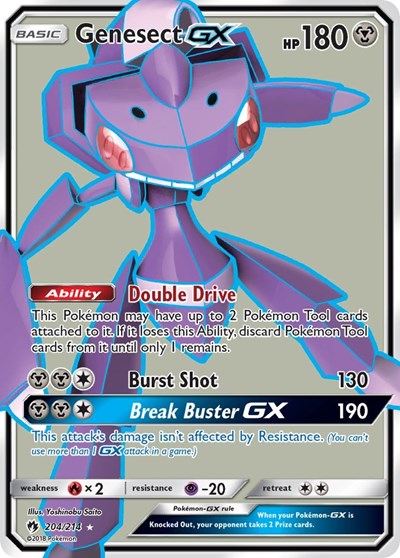 SM8: Genesect GX (Full Art) (Holofoil)