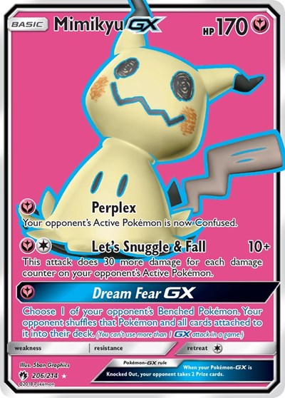 SM8: Mimikyu GX (Full Art) (Holofoil)