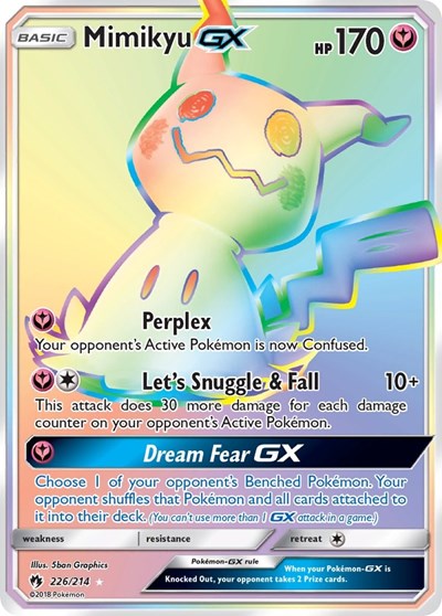 SM8: Mimikyu GX (Secret) (Holofoil)