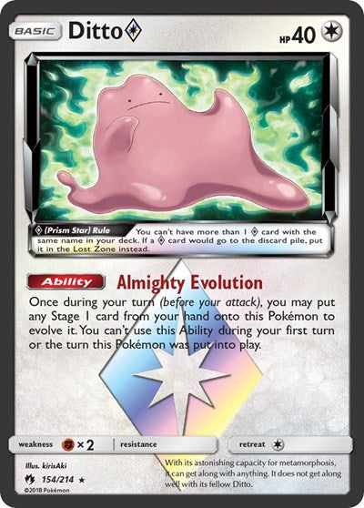 SM8: Ditto Prism Star (Holofoil)