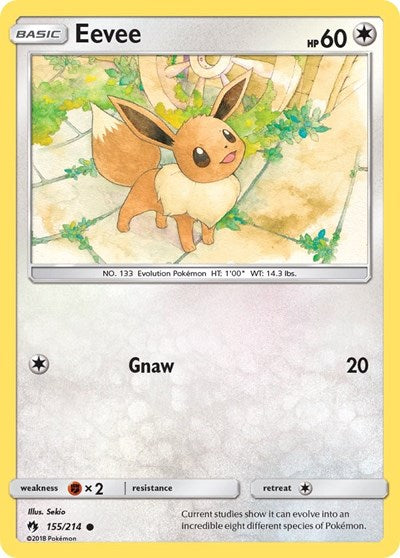 SM8: Eevee (Reverse Holofoil)