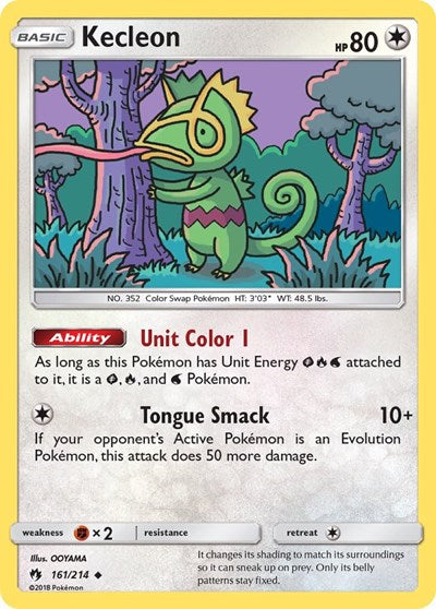 SM8: Kecleon (161) (Reverse Holofoil)