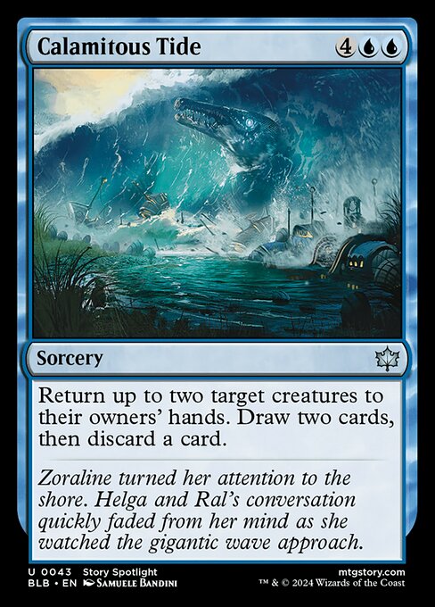 BLB: Calamitous Tide (Foil)