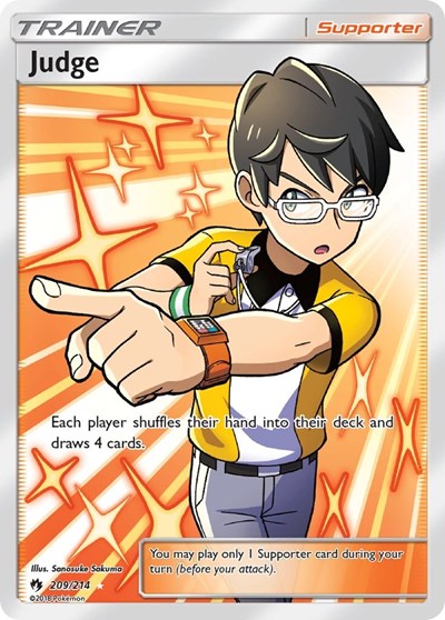 SM8: Judge (Full Art) (Holofoil)