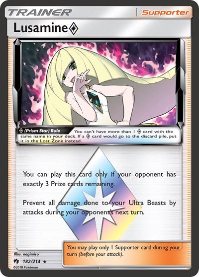 SM8: Lusamine Prism Star (Holofoil)