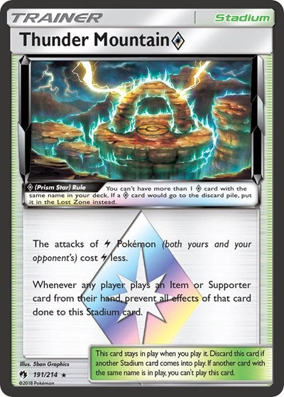 SM8: Thunder Mountain Prism Star (Holofoil)