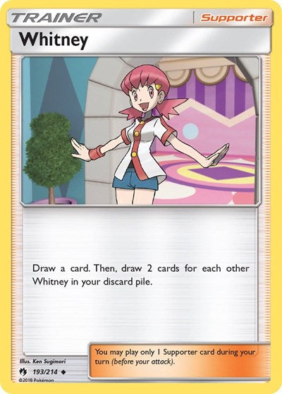 SM8: Whitney (Reverse Holofoil)
