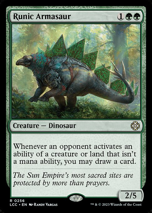 LCC: Runic Armasaur