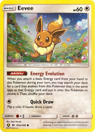 PR: Eevee - 101a/149 (Holofoil)