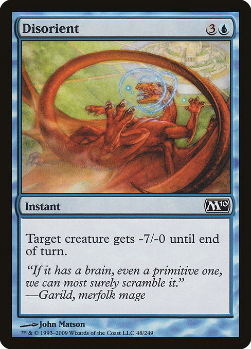 M10: Disorient (Foil)