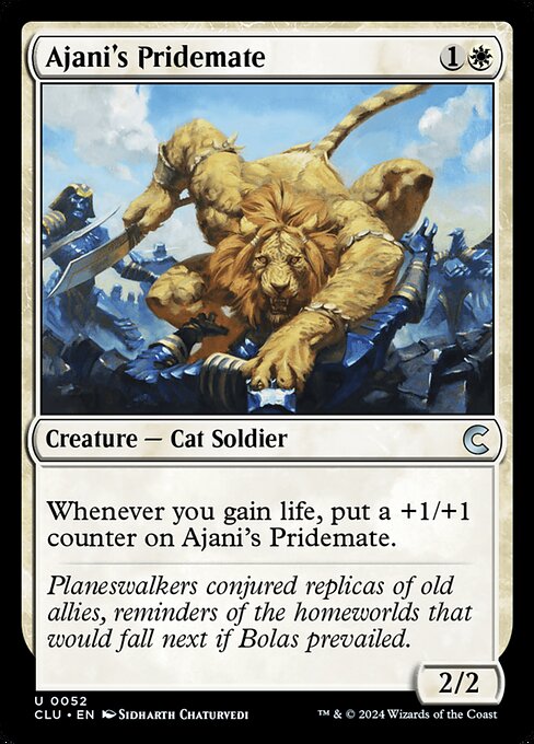 CLU: Ajani's Pridemate