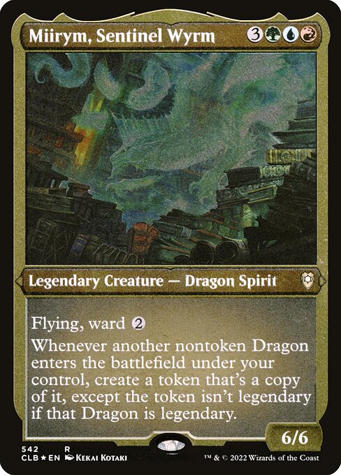 CLB: Miirym, Sentinel Wyrm (Foil Etched)