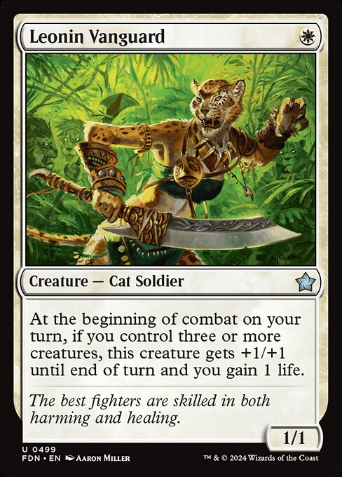 FDN: Leonin Vanguard (Foil)