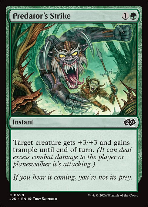J25: Predator's Strike