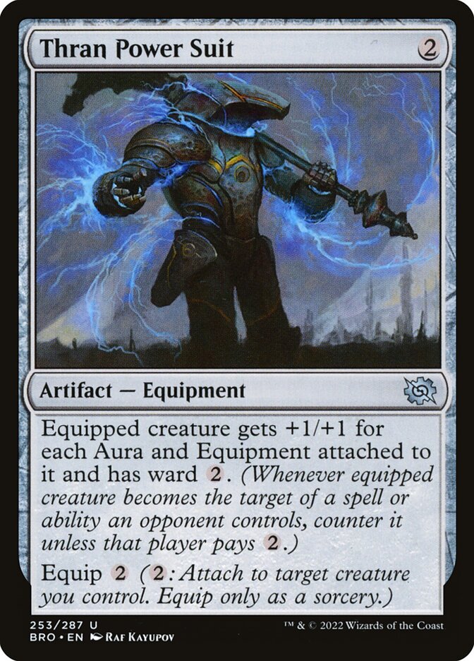 Thran Power Suit [Foil] :: BRO