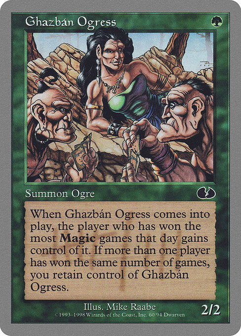 UGL: Ghazban Ogress