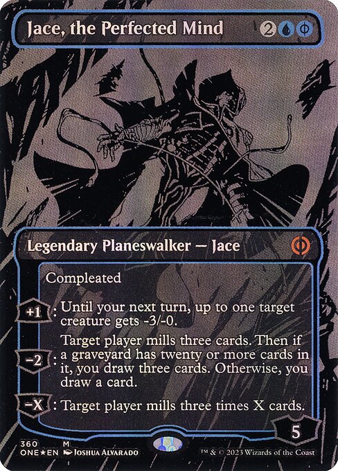 ONE: Jace, the Perfected Mind (Oil Slick Raised Foil)